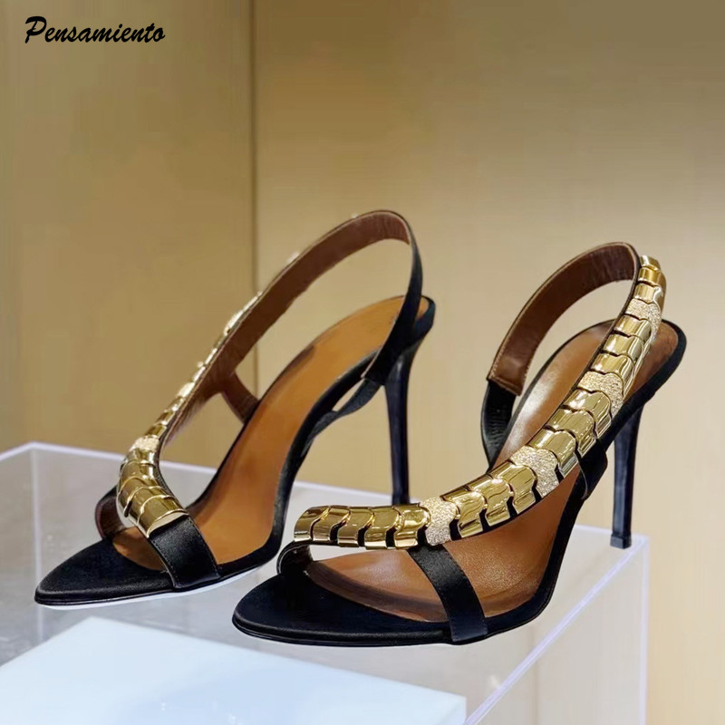 Summer Clothing Petite - Sandales gladiateur de luxe pour femme
