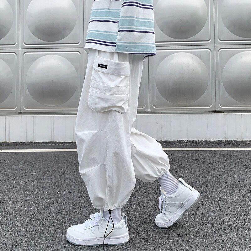 Summer Vibes Clothing Men - Hommes Bloomers pantalon Cargo ample japonais
