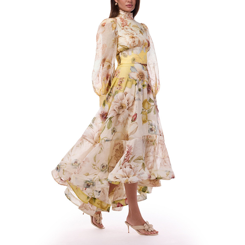 Summer Clothing Holiday - Ensemble 2 pièces imprimé floral d'été
