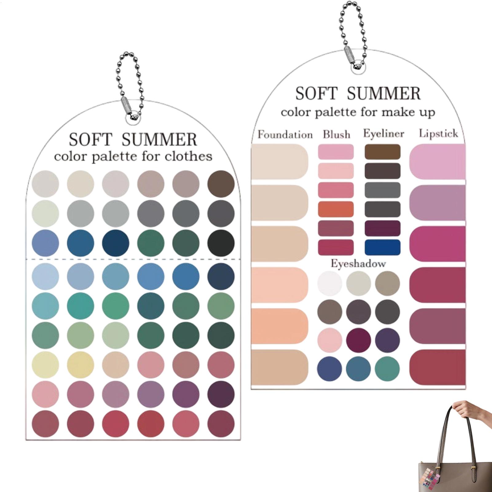 Summer Clothing Palette - 2 palettes de couleurs saisonnières en