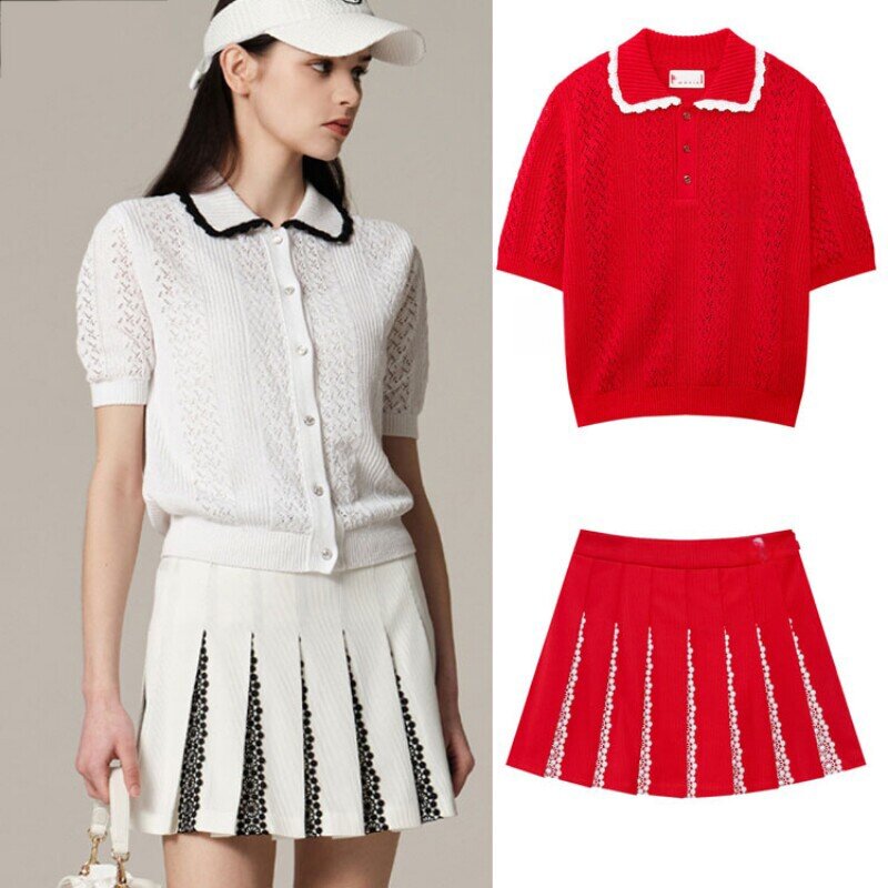 Summer Golf Clothing - Ensemble de golf coréen pour femme