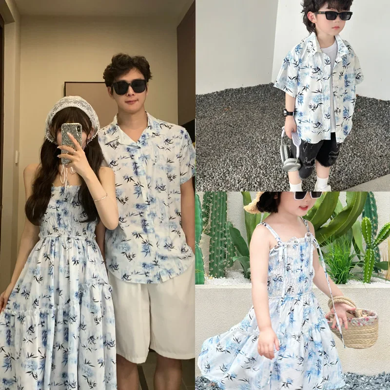 Summer Clothing Holiday - Resort Couple Look Parents et enfants