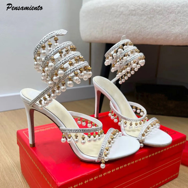 Summer Clothing Petite - Sandales gladiateur de luxe pour femme