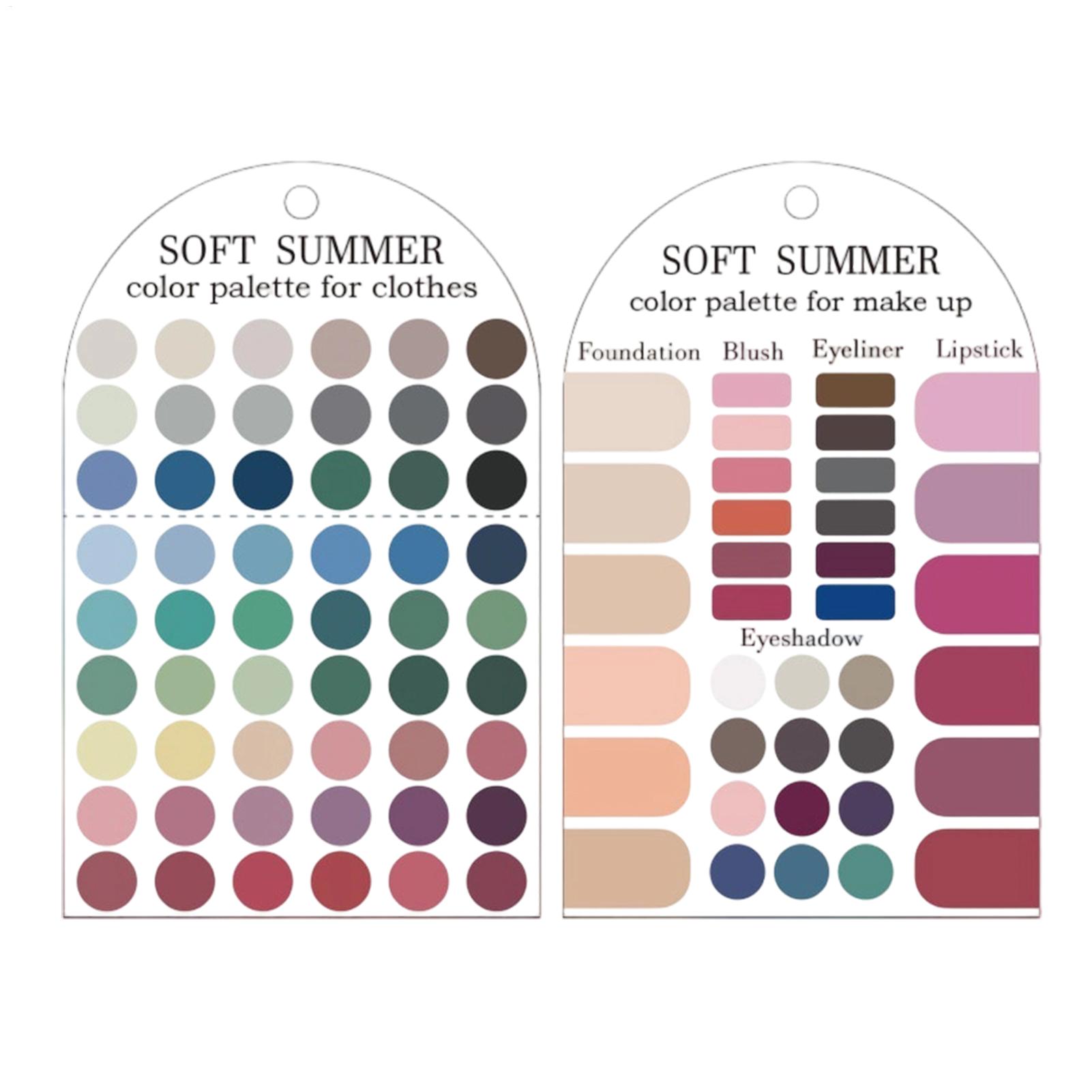 Summer Clothing Palette - Palette de couleurs estivales douces, 2