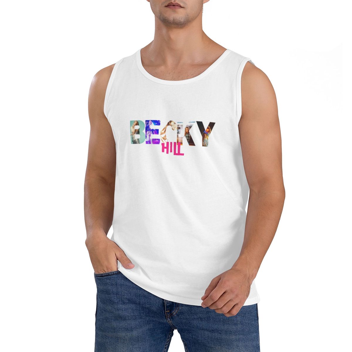 Summer Hill Clothing - T-shirt sans manches 100% coton Becky