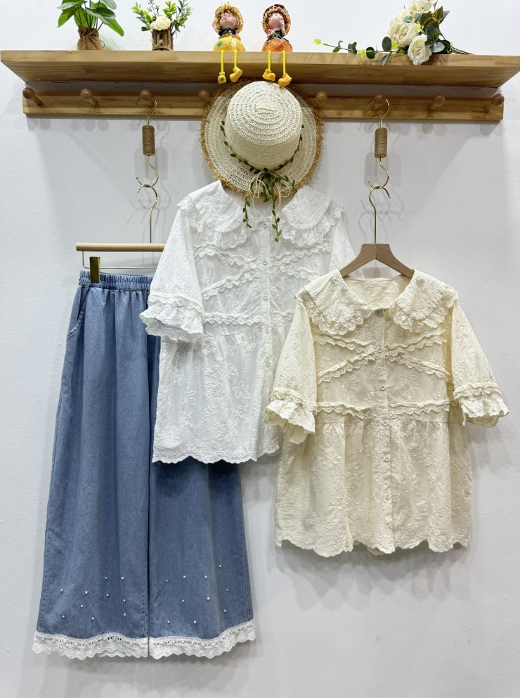 Japan Summer Clothing Women - Mori kei vêtements doux lolita chemise
