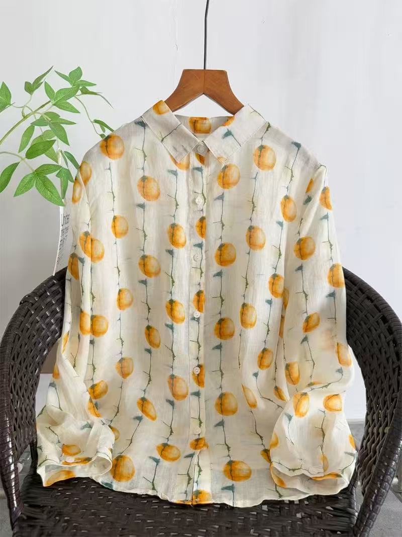 Chemises vintage 2026 100 % ra - Japan Summer Clothing Women avis et prix