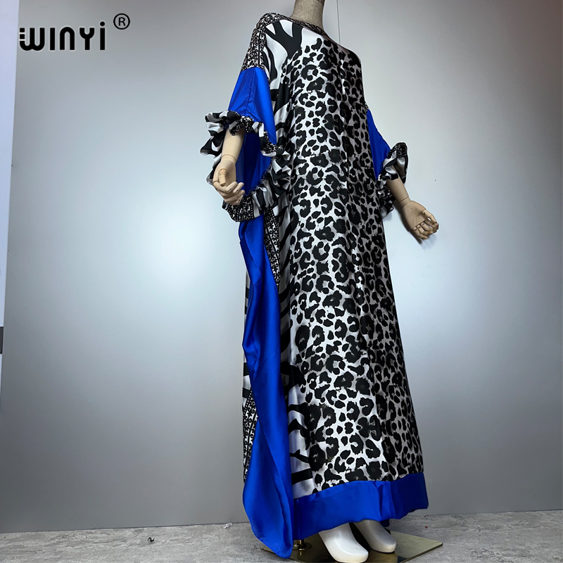 WINYI été imprimé léopard robe - Summer Clothing Holiday avis et prix