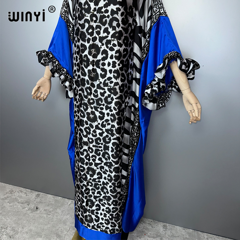 WINYI été imprimé léopard robe - Summer Clothing Holiday avis et prix