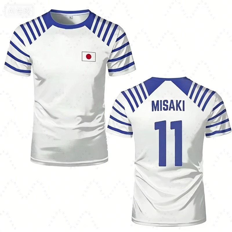 T-shirt Captain Tsubasa Anime  - Japan Summer Clothing Women avis et prix