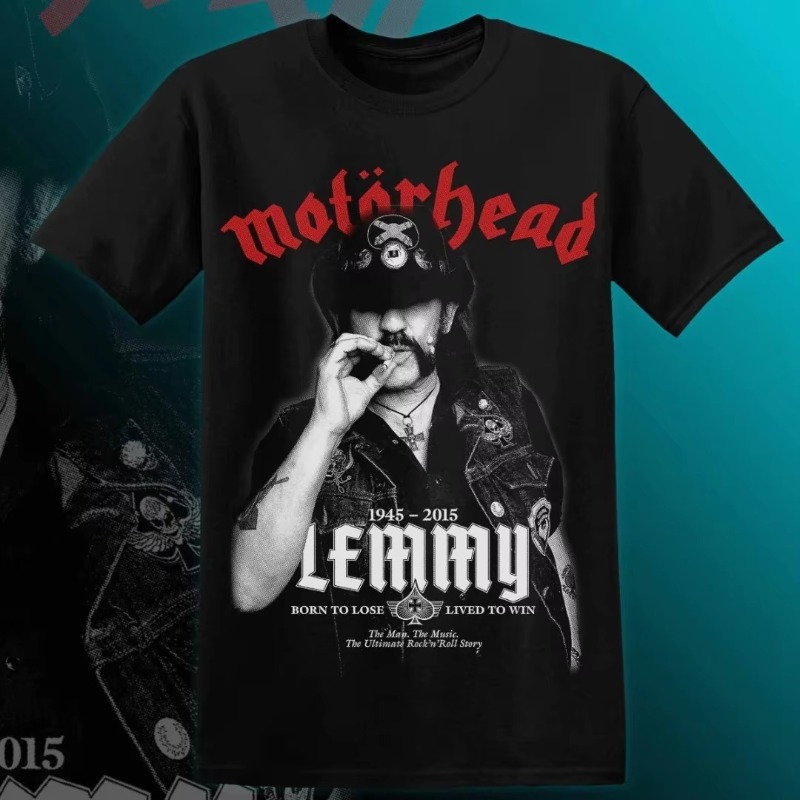 T-shirt MOTÖRHEAD LEMMY pour h - Summer Clothing Brands For Women avis et prix