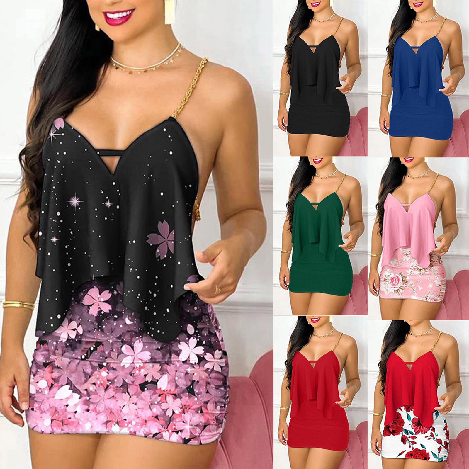 Robes d'été pour femmes, impri - Summer Clothing Accessories avis et prix