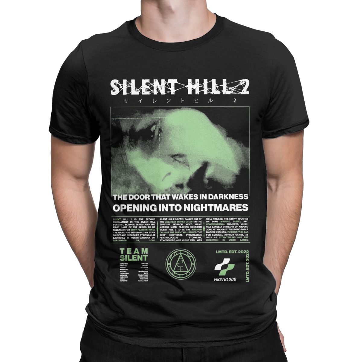 Hommes Silent Hill 2 T-Shirts  - Summer Hill Clothing avis et prix
