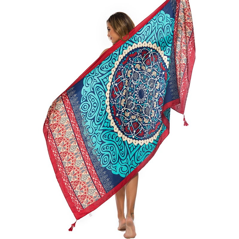 Parbones de plage en coton ser - Sarong Pareo Wrap avis et prix