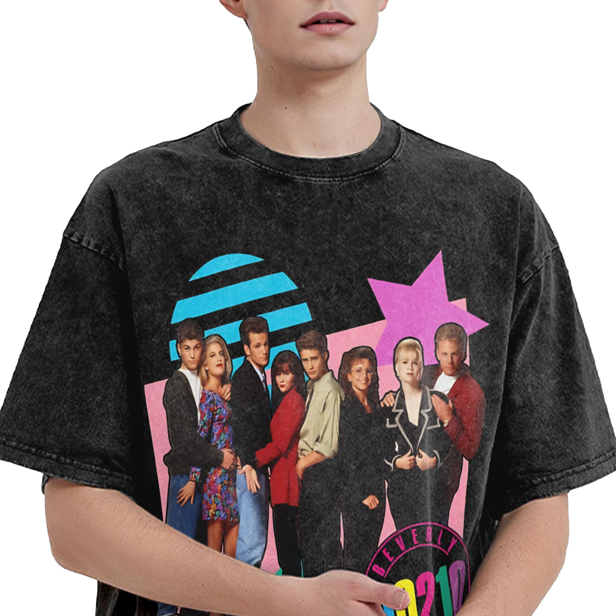 T-shirt rétro délavé Beverly H - Summer Hill Clothing avis et prix