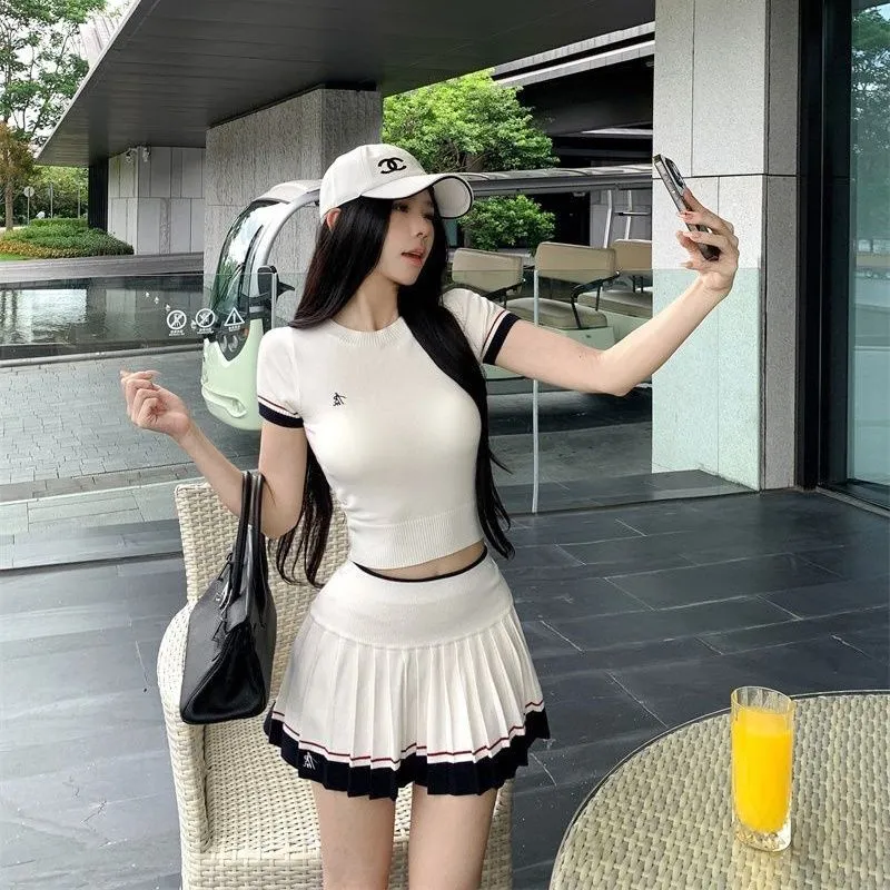 Ensemble deux pièces coréen d' - Summer Golf Clothing avis et prix