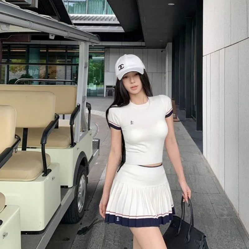 Ensemble deux pièces coréen d' - Summer Golf Clothing avis et prix