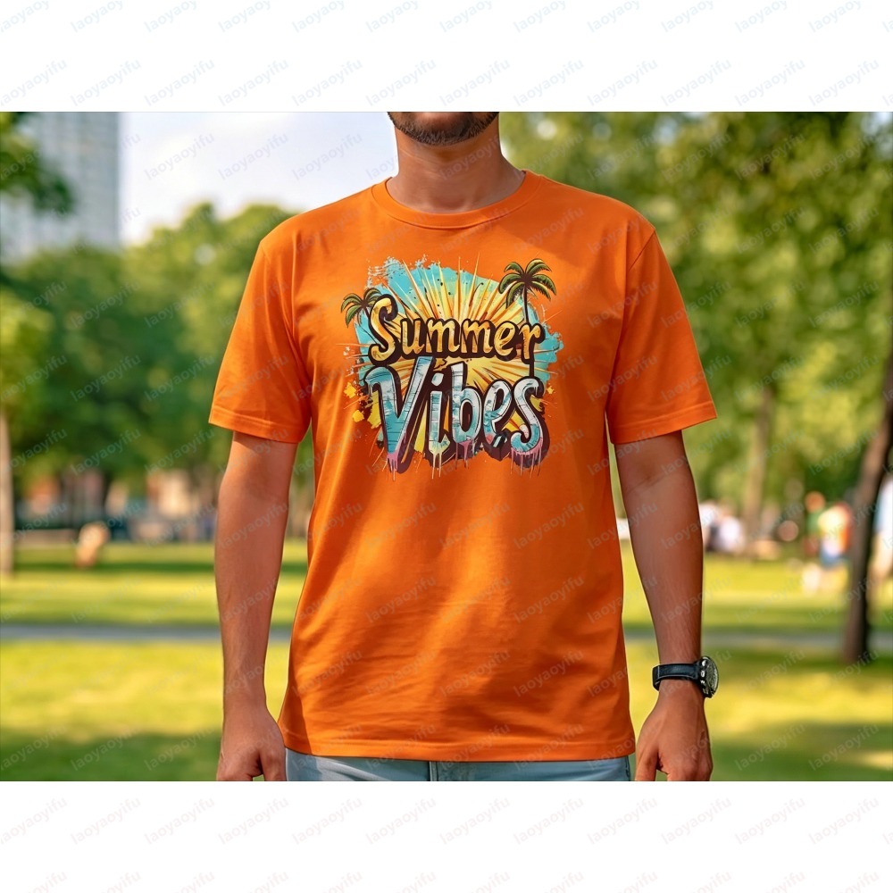 T-Shirt unisexe Summer Vibes,  - Summer Vibes Clothing Men avis et prix