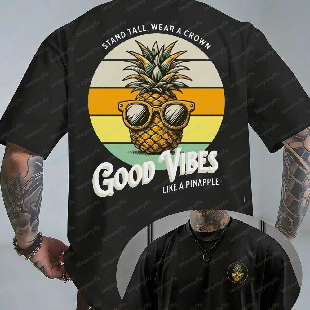 T-shirt graphique rétro d'été  - Summer Vibes Clothing Men avis et prix