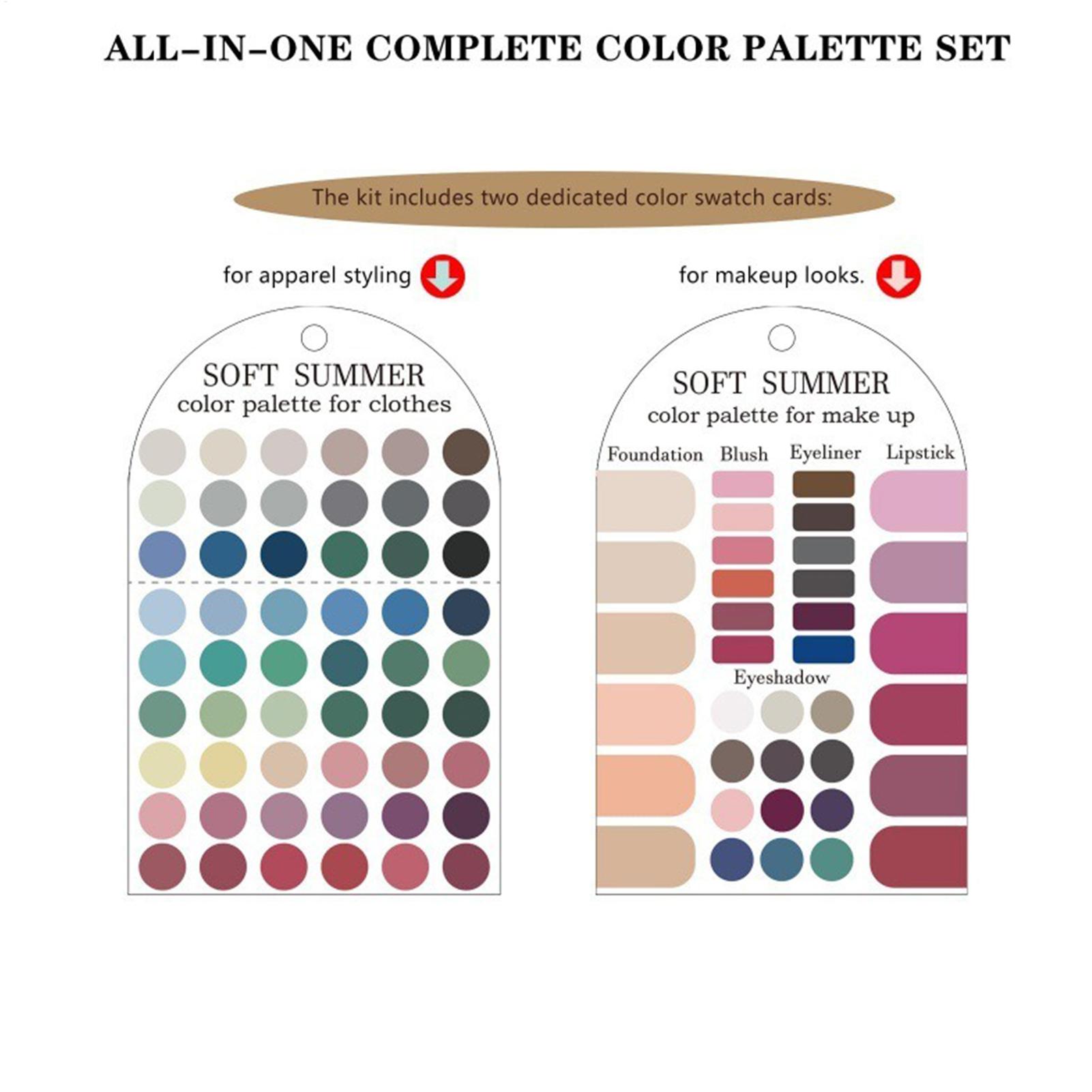 Palette de couleurs estivales  - Summer Clothing Palette avis et prix