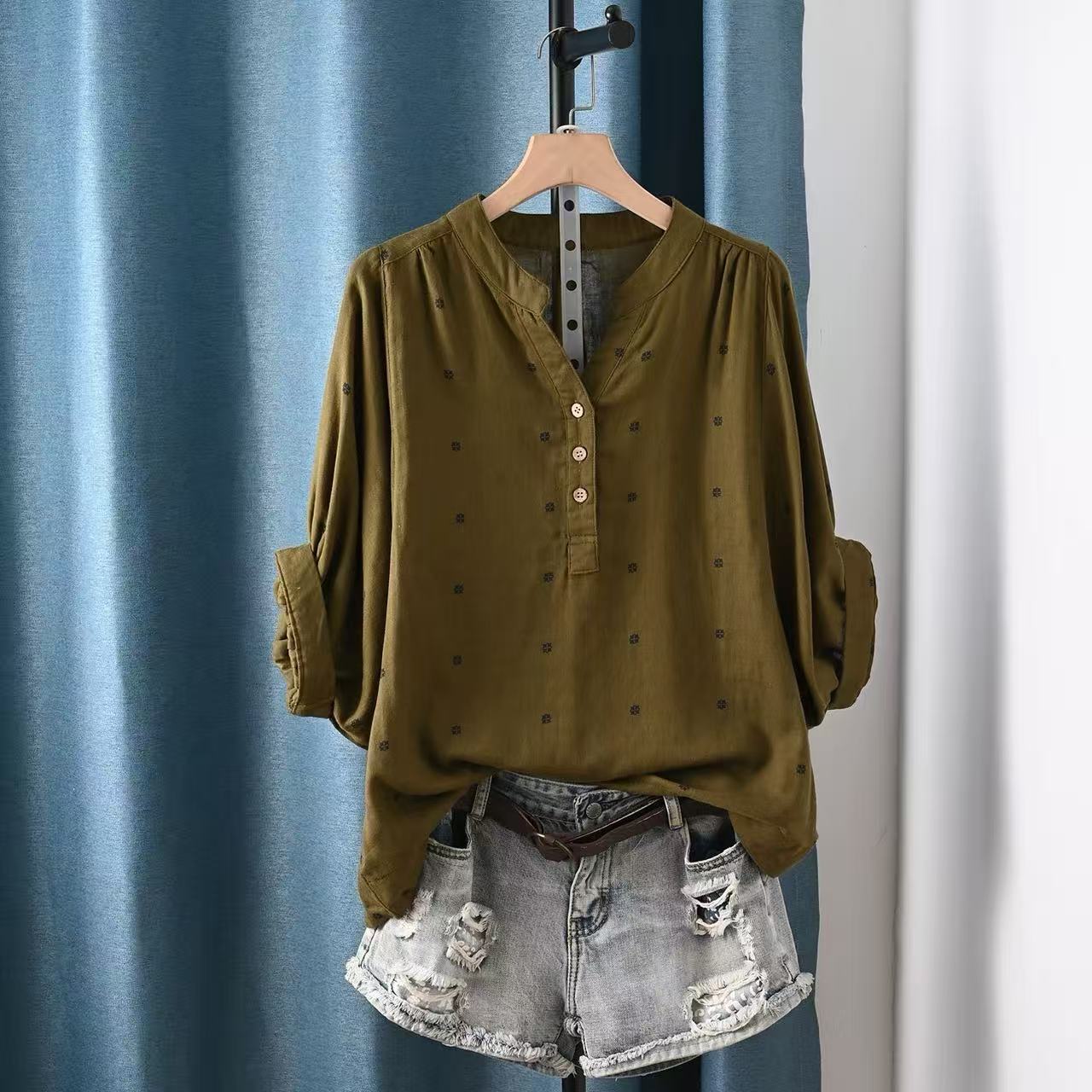 Chemisier femme 2026 en coton  - Japan Summer Clothing Women avis et prix