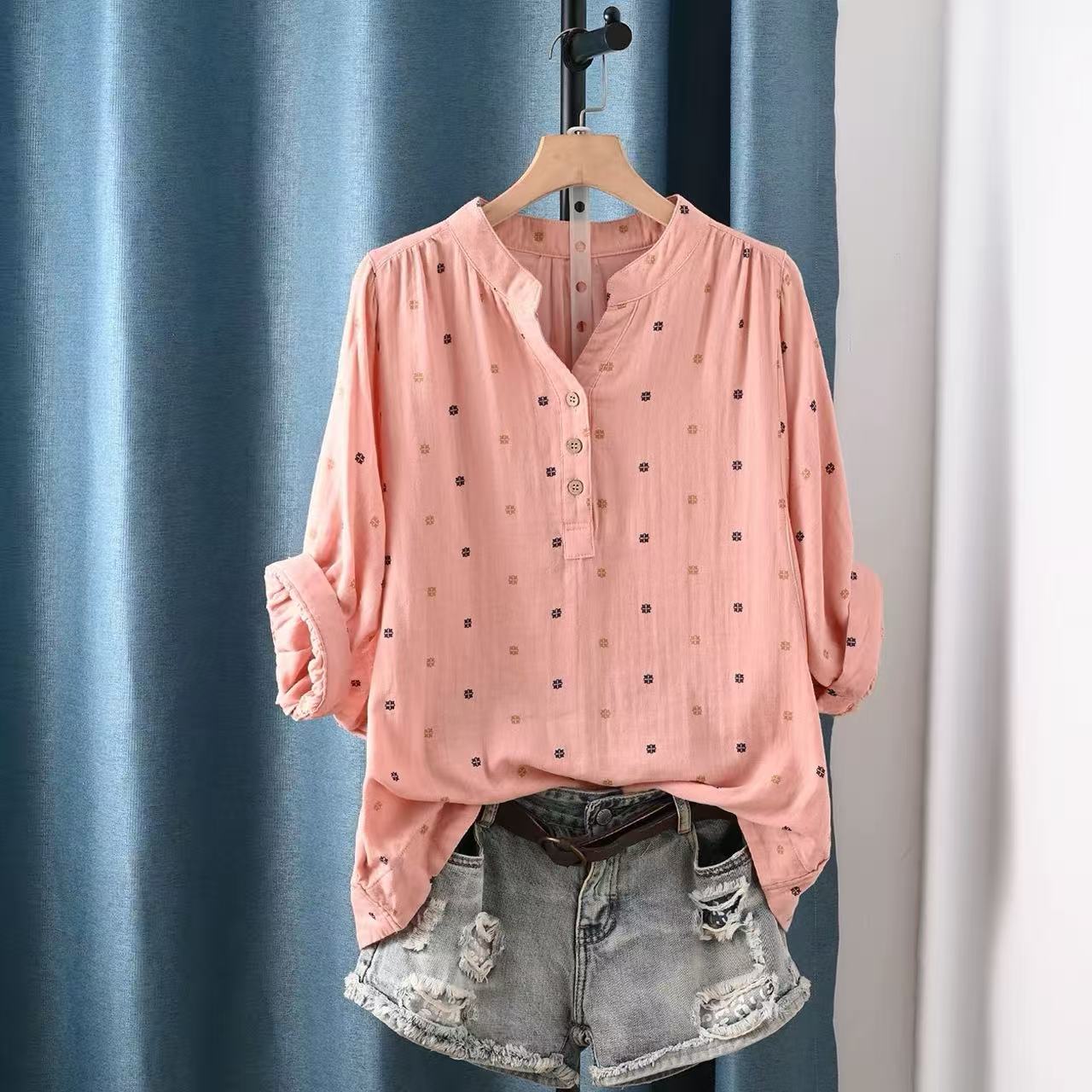 Chemisier femme 2026 en coton  - Japan Summer Clothing Women avis et prix