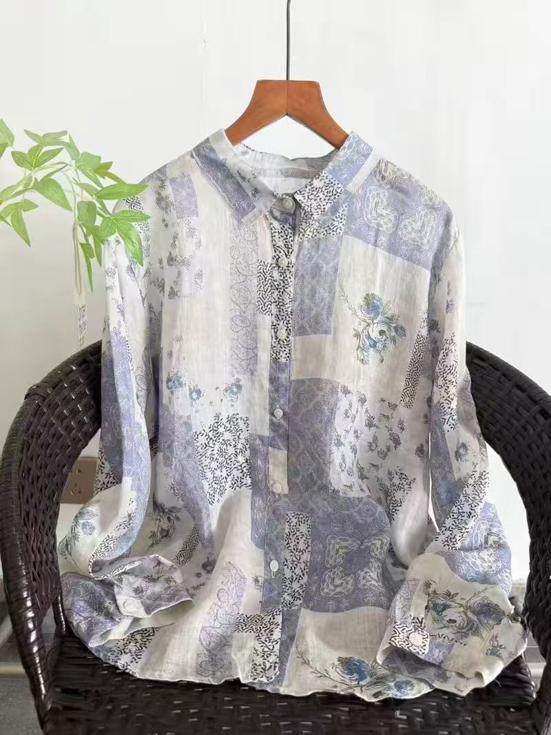 Chemises et chemisiers en lin  - Summer Clothing Brands For Women avis et prix